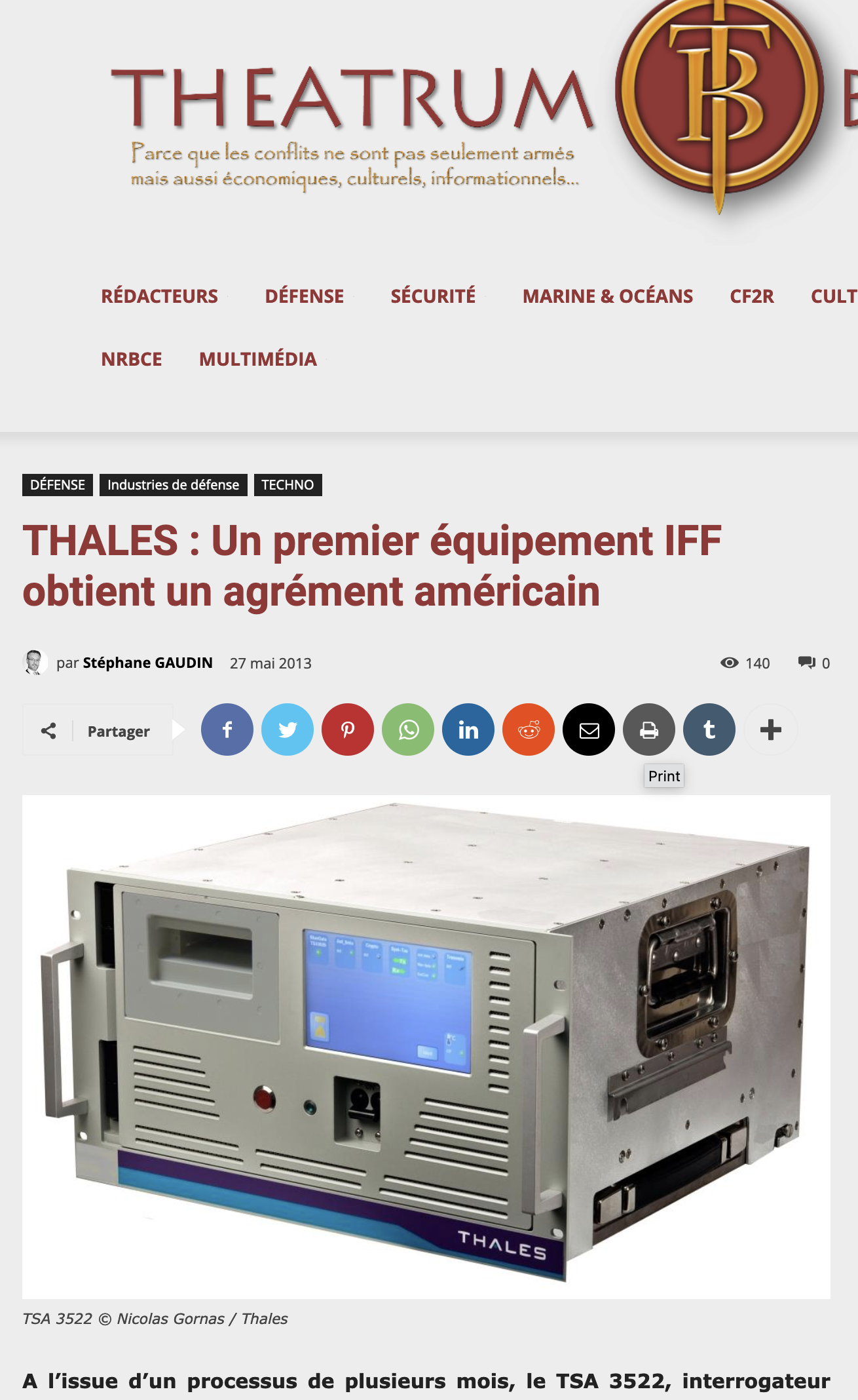 Publication Thales © Nicolas Gornas Publication Thales © Nicolas Gornas