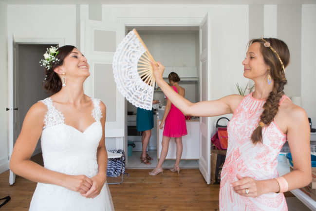 © Nicolas Gornas Photographe Bordeaux Paris photo des préparatifs de la mariée